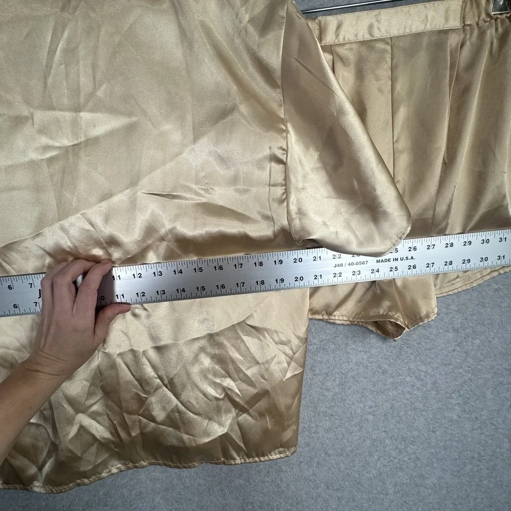 Victoria's Secret Vintage Green Shirt Shirt Sleep‎ Set Size M
